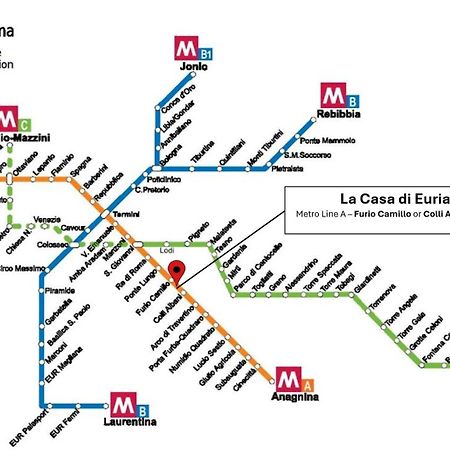 La Casa Di Eurialo Lägenhet Rom Exteriör bild